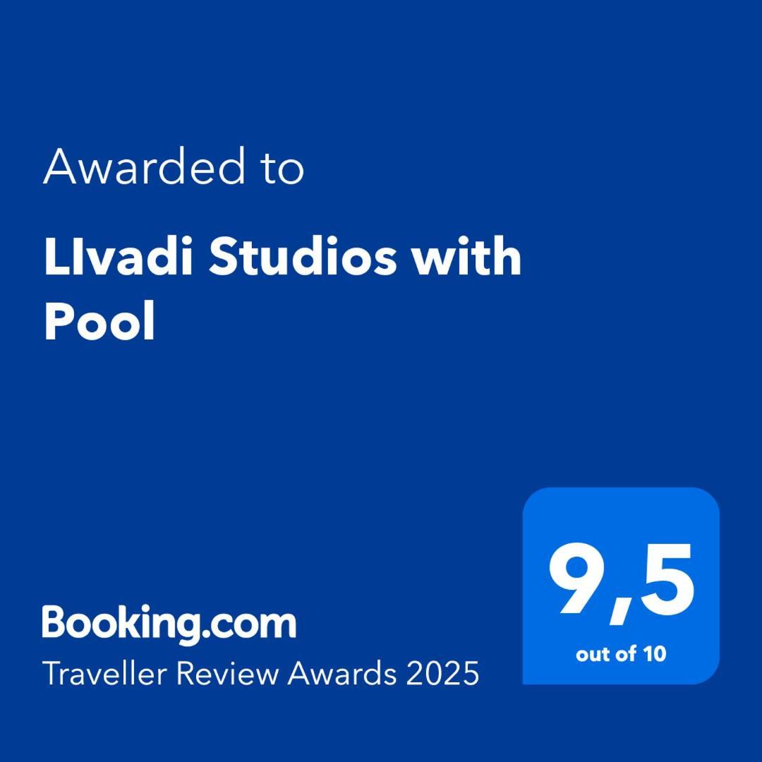 Livadi Studios With Pool Lákka Zewnętrze zdjęcie